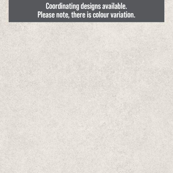 Veronic Light Grey Matt Porcelain Wall & Floor Tile 600x600mm