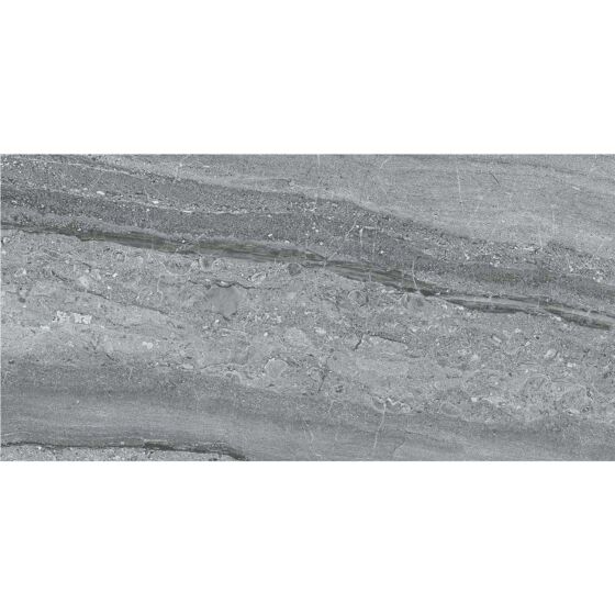 Laurant Grey Gloss Ceramic Wall Tile 300X600mm
